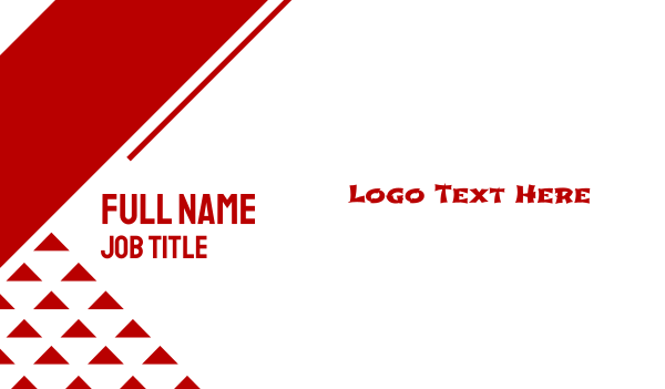 Martial Arts Text Font Business Card Design Image Preview