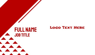Martial Arts Text Font Business Card Image Preview