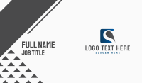 Abstract Work Shape Business Card Preview