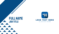 Digital Software App Business Card Preview