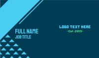 Gaming & Technology Text Font Business Card Image Preview