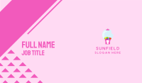 Cute Bubblegum Machine Business Card Image Preview