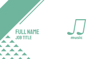 Golf Tunes Business Card Image Preview