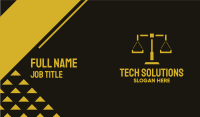 Legal Scales Business Card Image Preview