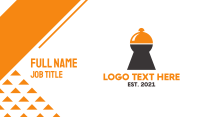 Food Keyhole Lock Business Card Image Preview