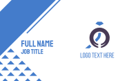 Blue Jewelry Business Card Image Preview