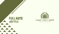 Green Laurel Museum Business Card Preview