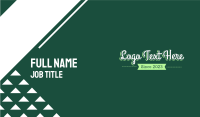 Green Magical Text Business Card Image Preview