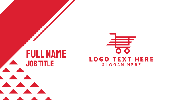 Red Trolley Business Card Design Image Preview