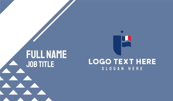 French Letter F Badge Business Card Design Image Preview