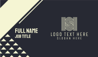 Letter S & H Business Card Image Preview