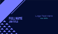 Neon Technology Font Text Business Card Image Preview