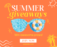 Summer Treat Giveaways Facebook Post Design