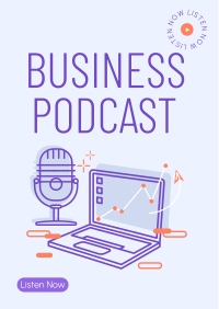 Business 101 Podcast Flyer Design