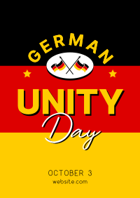 It's German Unity Day Poster Image Preview