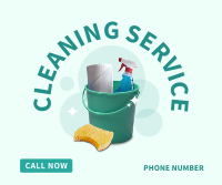 House Cleaning Service Facebook Post Design