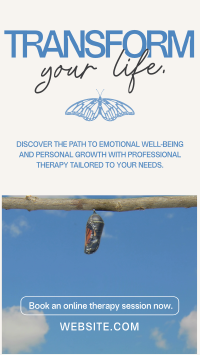Modern Therapy Consultation Instagram Reel Design