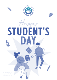 Student Geometric Day Poster Image Preview