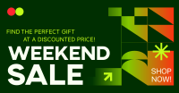 Geometric Weekend Sale Facebook ad Image Preview