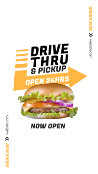 Drive-Thru Facebook story Image Preview
