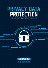 Privacy Data Poster Design