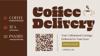 Cafe Coffee Delivery Animation Preview