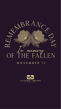 Day of Remembrance TikTok Video Image Preview