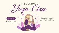Mind With Yoga Facebook Event Cover Design