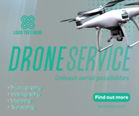 Modern Professional Drone Service Facebook post Image Preview