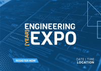 Engineering Expo Postcard Image Preview