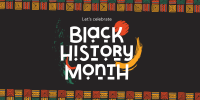 Tribal Black History Month Twitter post Image Preview