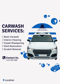 New Carwash Company Poster Image Preview