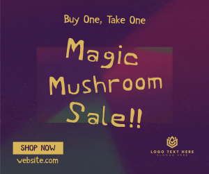 Psychedelic Mushroom Sale Facebook post Image Preview