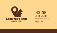 Squirrel Locator Business Card Image Preview