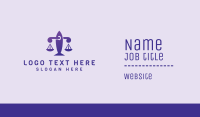 Violet Law Business Card Image Preview