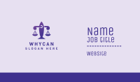 Violet Law Business Card Image Preview