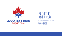Canada House Business Card Image Preview
