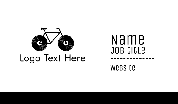 Audio Bike Business Card Design Image Preview