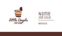Chocolate Drink Business Card Image Preview
