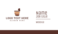 Chocolate Drink Business Card Image Preview