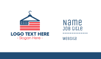 USA Fashion Hanger Business Card Image Preview