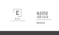 Business Company Square Business Card Image Preview