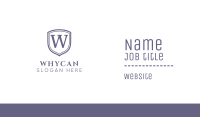 Classic Monogram Business Card Image Preview