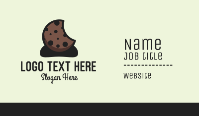 Choco Chip Cookie  Business Card Image Preview