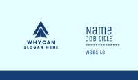 Blue Paper Airplane  Business Card Image Preview