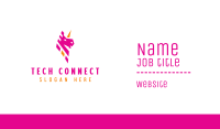Pink Unicorn Business Card Image Preview