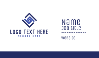 Spiral Diamond Business Card Preview