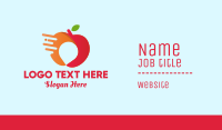 Fast Fruit Delivery Business Card Image Preview