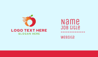 Fast Fruit Delivery Business Card Preview
