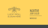Honeybee Bee Business Card Design